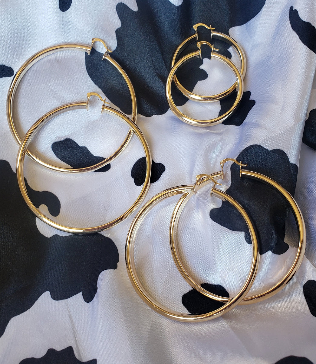 Vintage Glam Hoops