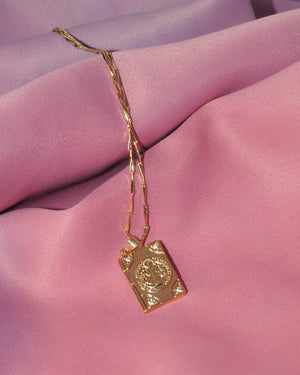 San Benito Locket Necklace