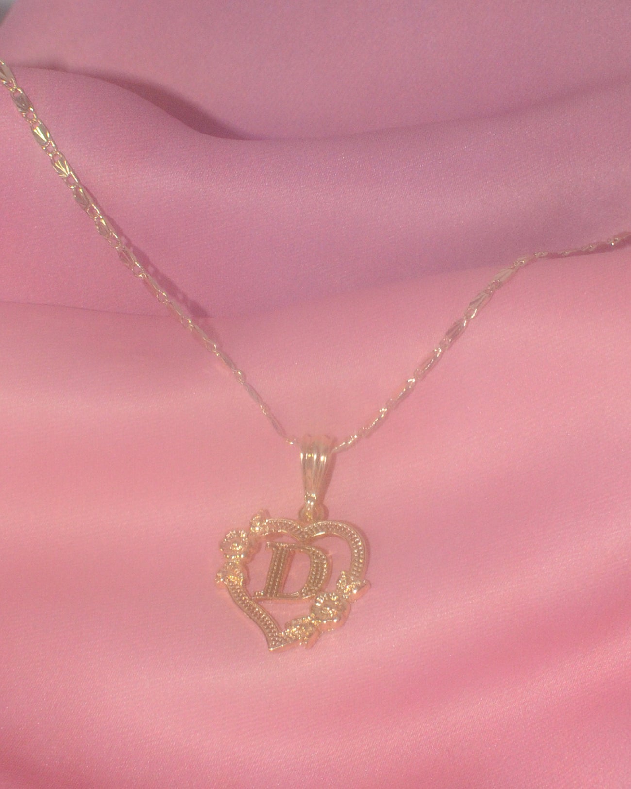 Amor Eterno Initial Statement Necklace xipiteca