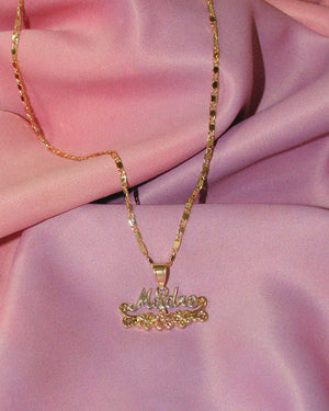 Madre Nameplate Necklace